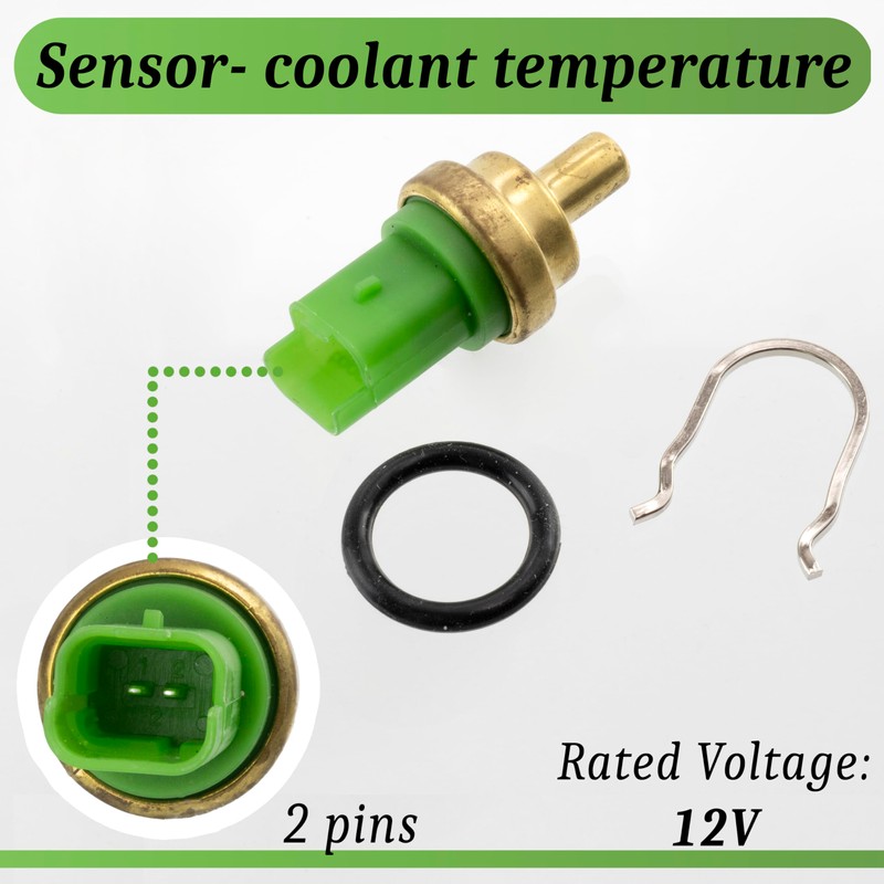 AERZETIX - K33993 - Temperature sensor, coolant - compatible with