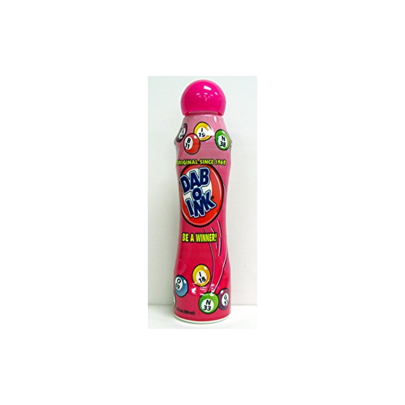 Dab-O-Ink Bingo Dauber - Magenta - 3oz