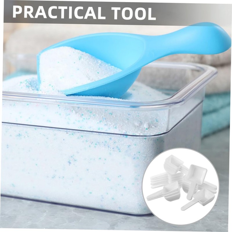 ULTECHNOVO 40pcs Convenient Laundry Powder Scoops Accurate Measuring Spoons for