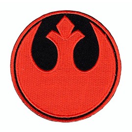 Squadron Rebel Alliance Jedi Order Hook Patch (Orange/Blk)