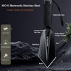 TENSURELING Survival Shovel, Folding Camping Shovel, High Carbon Steel Military