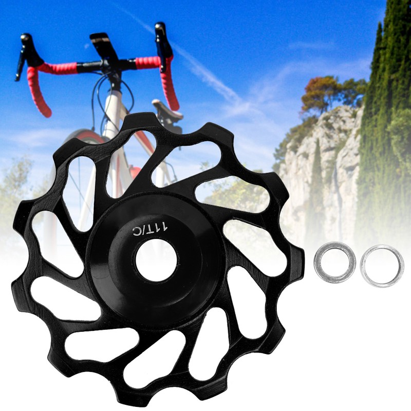 11 Teeth Mountain Bike Ceramics Wheel Rear Derailleur Guide Pulley