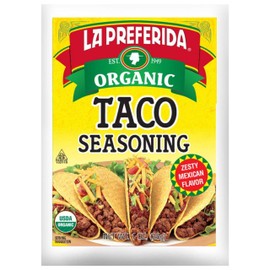 La Preferida Organic Taco Seasoning, 1 OZ (Pack - 3)