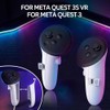 VR Controller Battery Pack Rechargeable Battery Cover for Meta Quests