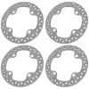 Caltric 4 Front Rear Brake Disc Rotor for Polaris RZR