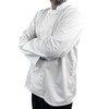 Pegasus Textiles | White Long Sleeve Chef Jackets with Press