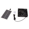 Ventilador de Panel Solar, Extractor de Aire con Panel de