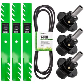 8TEN Deck Rebuild Kit for Scag 61 inch Tiger Cat Wildcat SMT-61V STC61V-27CV Blade Spindle Belt