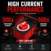 Battery Disconnect Switch 12-48v 300a with Mounting Bracket, Marine Battery