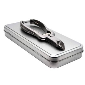 Toe Nail Cutter/Clipper Stainless Spring Action with Safety Lock Nail Cutter with The Corme Finishing