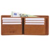 Gusti Leder Foster Men's Wallet, Genuine Leather Wallet with Coin