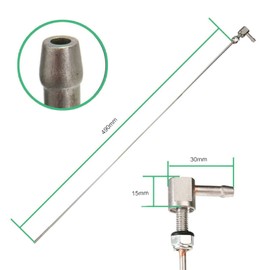RUIZHI Tank Removal, 490 mm Long Standpipe for Car Fuel Heating, Heating Oil Suction Pipe Eberspacher/Webasto Air