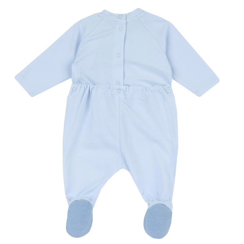 Chicco, Baby Romper with Comfortable Button Placket, Soft Cotton, Machine