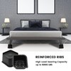 MYMULIKE Bed Risers 4 inch,6 inch, 8 inch, Oversized Furniture