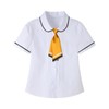 LERTREEUK Ladies Girls Pre Tied Sailor Tie Striped Uniform Costume