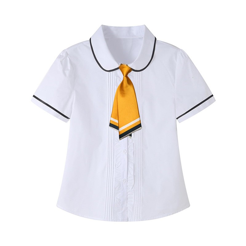 LERTREEUK Ladies Girls Pre Tied Sailor Tie Striped Uniform Costume