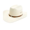 Stetson Unisex Rodeo Natural Cattleman Straw Western Hat Natural 7