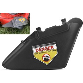 YIBOCO 731-07486 Lawn Mower Side Discharge Chute Fits Most Hand-Pushed Lawn Mower Compatible with Craftsman Columbia Huskee Troy-Bilt Yard-Man MTD 11A, 12A etc, Series