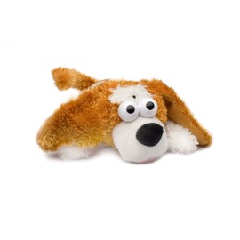 Funtime Gifts Roffle Mates Roly The Dog, Cream