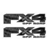 Generic FX4 Offroad Decals Grey US Flag Stickers for Truck