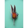 Breiter Real Hat Feather Hat Pin by Duck Pheasant Jay