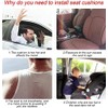 Funda Universal para Asiento de Coche, de Piel, Antideslizante, Suave,