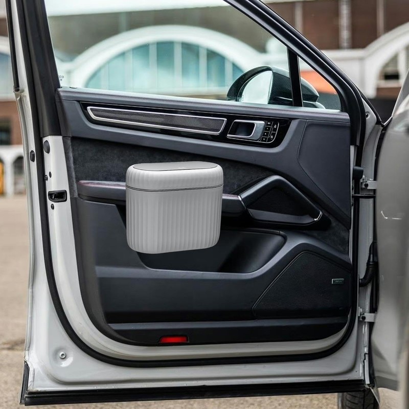 Car Waste Bin | Wastebasket Car Trash Storage Organizer -