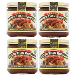 Better Than Bouillon All Natural Reduced Sodium Vegetable Base, Made with Seasoned Vegetables 8 oz (Pack of 4)