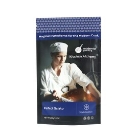 Perfect Gelato [Gelato Stabilizer] ☮ Vegan ✡ OU Kosher Certified - 400g/14oz (stabilizes and prevents crystal formation in gelato recipes)