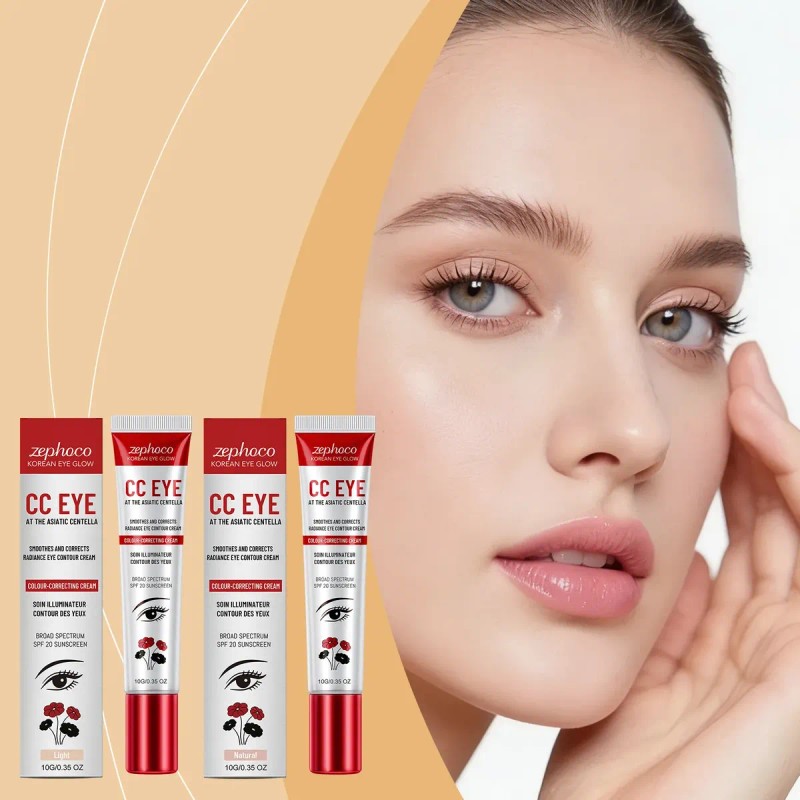 Cc Cream Para Ojos 10g, Hidratante, Suaviza Imperfecciones
