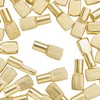 WidgetCo 1/4" Brass Shelf Pins, Shelf Supports, Architectural Finish (Qty 100)