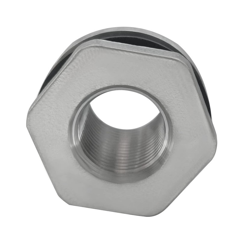 Fitvell 304 Stainless Steel Bulkhead Water Tank Fitting 1" Female