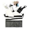 Outdoor Shoulder Bag Multifunction Multiple Department Adjustable Strap Portable Mini