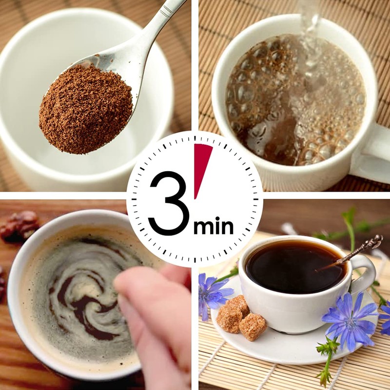 CHICORAYA Instant Chicory Cofee - Best for Decaf and Diet