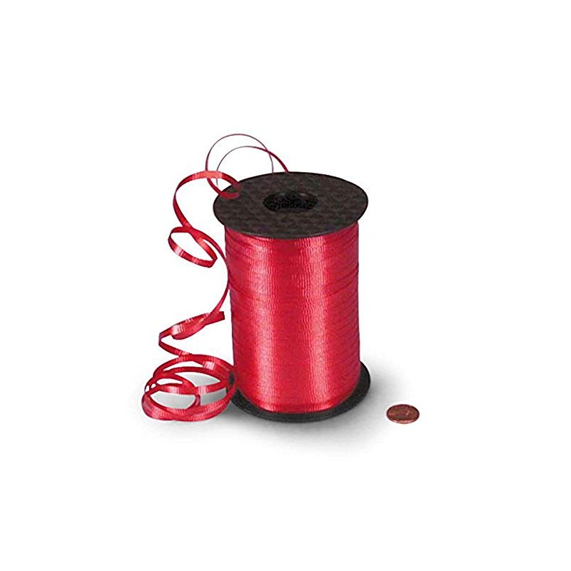 Curling Ribbon 3/16 Inch X 500 Yards Red Pkg/1