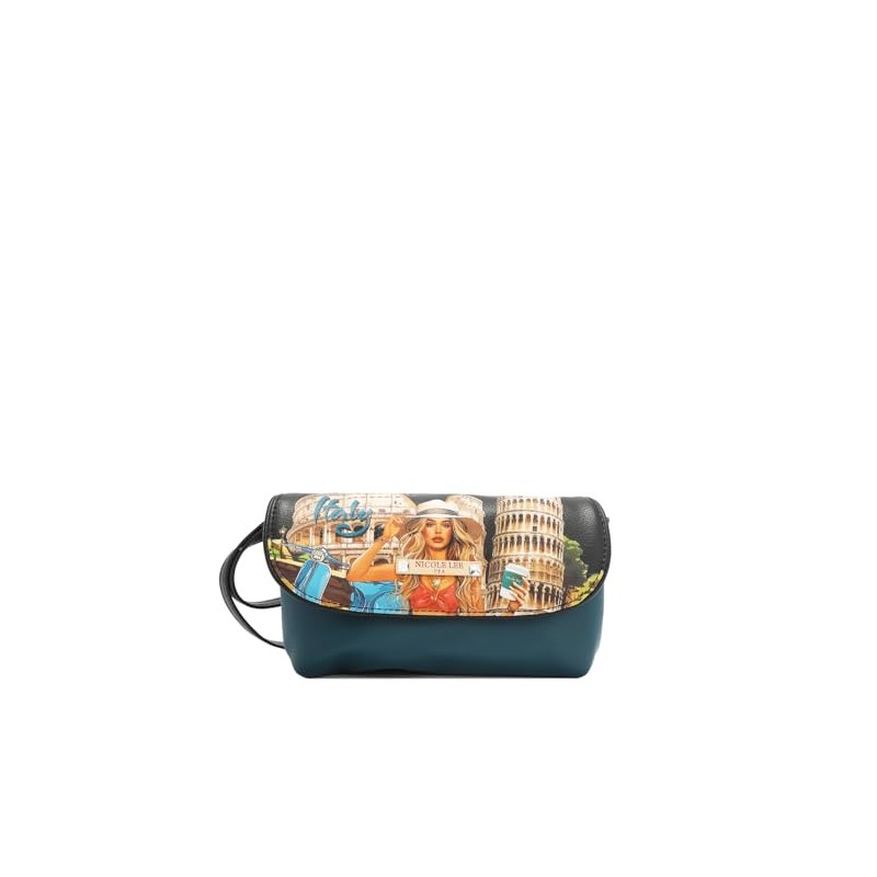 Nicole Lee Cosmetiquera Martha Travels con Solapa | Accesorio compacto