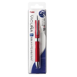 Pentel Vicugna EX multifunction pen's (0.7 mm ballpoint pen black / red, mechanical pencils 0.5 mm) Red axis