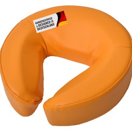 Yellow Faux Leather Massage & Treatment Bed Head Cushion