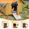 Automatic Chicken Coop Door, Large Chicken Door with Timer &