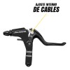 Palanca De Freno Mtb Bicicleta Aluminio Color Negro