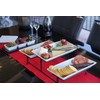 The Most Versatile 3 Tier Serving Tray. Collapsible Metal Stand