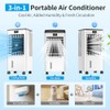 Mobile Air Conditioner, Air Cooler with 3 Modes (Normal/Natural/Sleep), 12H