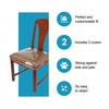 Houseables Plastic Chair Covers, Plastic Seat Covers for Dining Chairs,