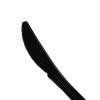 Karat PP Plastic Medium Weight Knives Bulk Box - Black