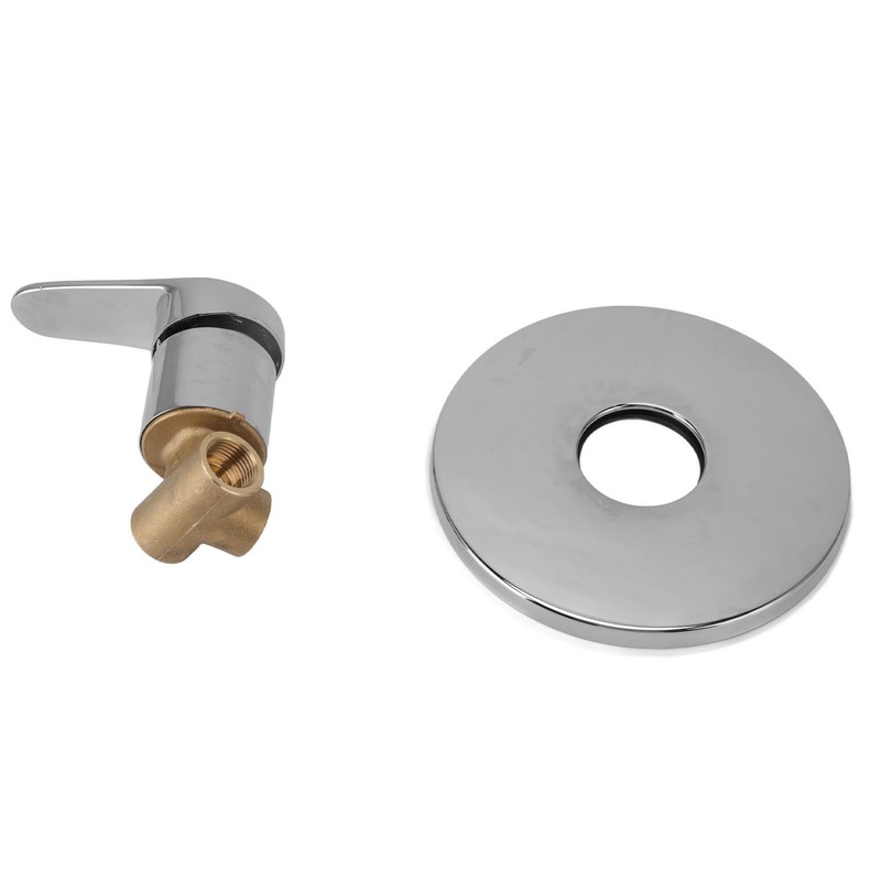 Concealed Shower Faucet Hot Cold Water Rust Proof Wall Mounted