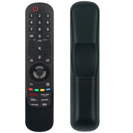 VINABTY MR24GA Replacement Voice Remote Control Suitable for LG MR22GN MR22GA Smart OLED QNED Nano TV Models 43NANO766QA 50NANO766QA 55NANO766QA 60UQ81006LB 65NANO766QA 75NANO816QA 43NANAN. O769QQQA