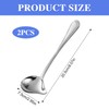 svpfuo Pack of 2 Sauce Spoons, Sauce Spoons, Sauce Ladle,