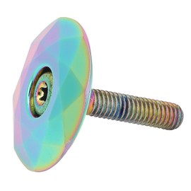 SUNGOOYUE Bicycle Headset Top Cap, Aluminum Alloy Bike Headset Stem Top with for MTB Mountain Road Bike(Multicolor)