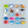 Mini Keshigo Musukan Marine Set, Squishy Rubber, Poppy Rubber, Stationery