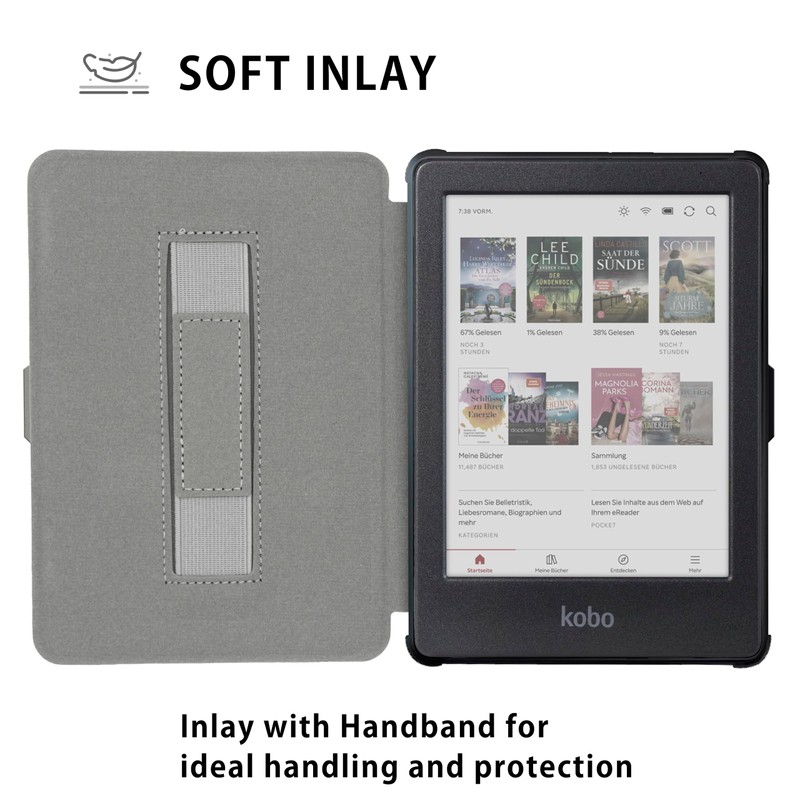 MyGadget Case for Kobo Clara Colour 2024, Clara 2E 2022